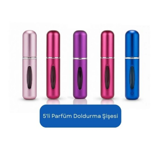 Prime™ Parfüm Taşıma Şişesi (5'li Set)